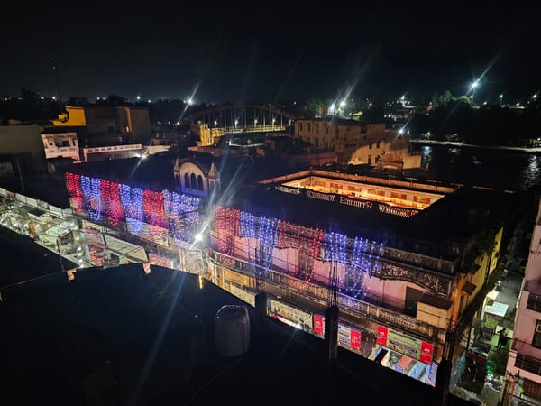 15.9. Večerní příjezd do hotelu, Haridvar